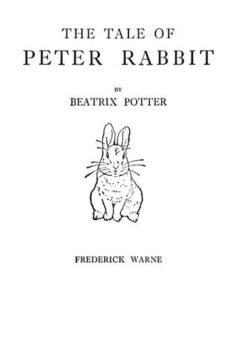 The Tale Of Peter Rabbit (Potter 23 Tales)