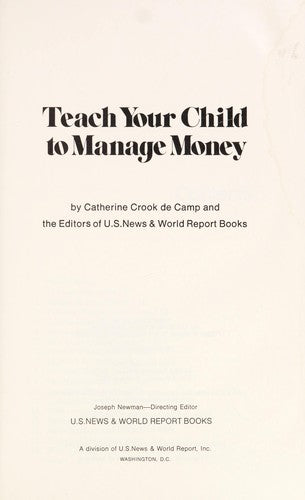 Teach Your Child To Manage Money