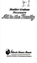 All In The Family (Silhouette Intimate Moments, No 205)