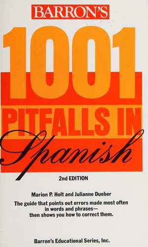 1001 Pitfalls In Spanish (Pitfalls Series)