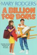 A Billion For Boris (Harper Trophy Book)