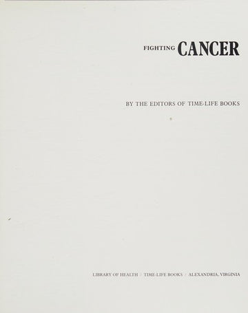 Fighting Cancer (Library Of Health)