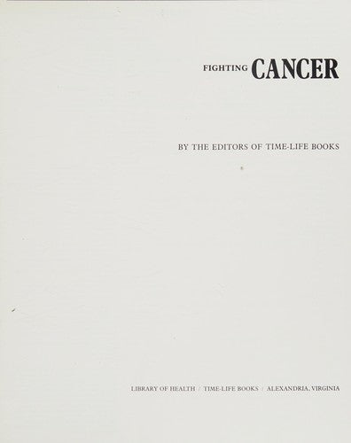 Fighting Cancer (Library Of Health)