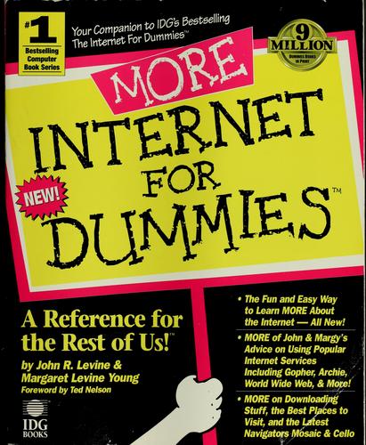 More Internet For Dummies