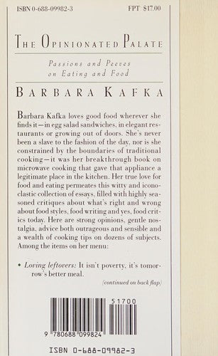 The Opinionated Palate: Passions and Peeves on Eating and Food