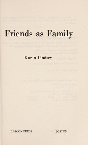Friends As Family