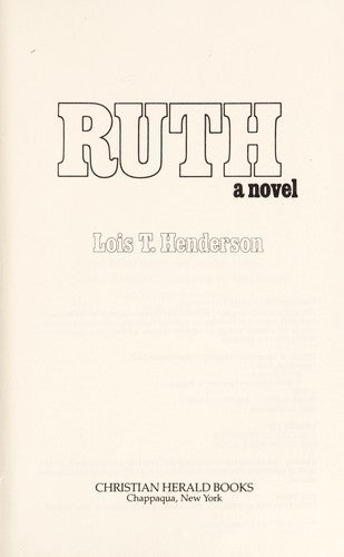 Ruth: A Novel