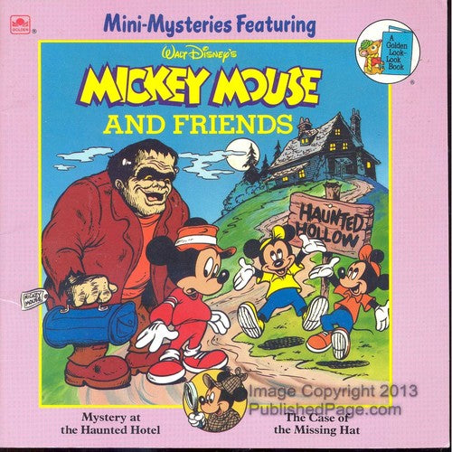 Mystery At The Haunted Hotel And The Case Of The Missing Hat (Golden Look-Look Books)