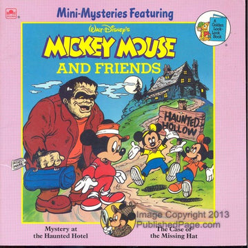 Mystery At The Haunted Hotel And The Case Of The Missing Hat (Golden Look-Look Books)