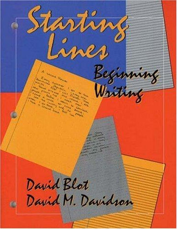 Starting Lines: Beginning Writing