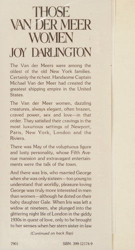 Those Van Der Meer Women