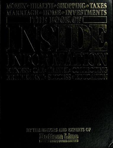 Book Of Inside Information