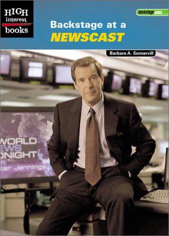 Backstage At A Newscast