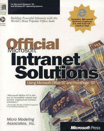 Microsoft Internet Solutions: using Microsoft Office 97 and FrontPage 97
