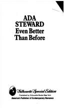 Even Better Than Before (Silhouette Special Edition, No 680)
