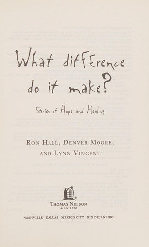 What Difference Do It Make?