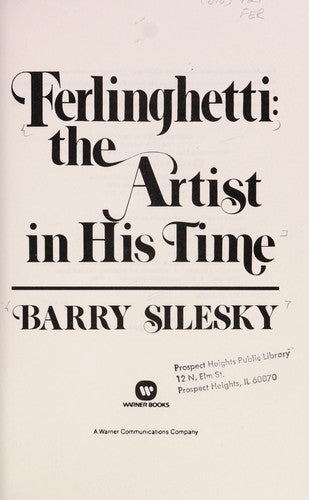 Ferlinghetti The Artist In His Time