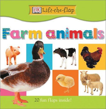 Lift The Flap Farm Animals: 20 fun flaps inside!