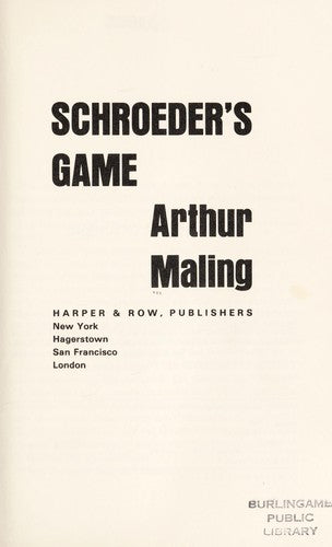 Schroeder's Game