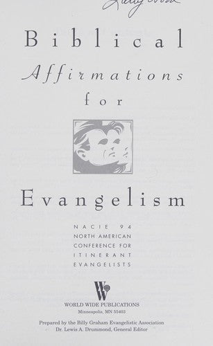 Biblical Affirmations For Evangelism