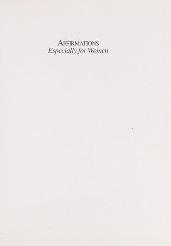 Affirmations Especially For Women