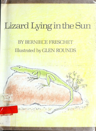 Lizard Lying in the Sun