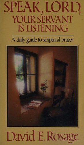 Speak, Lord, Your Servant Is Listening