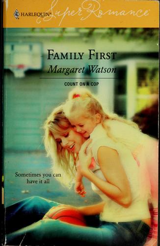 Family First: Count On A Cop (Harlequin Superromance No. 1337) (Harlequin Superromance)