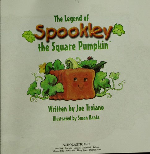 The Legend Of Spookley The Square Pumpkin