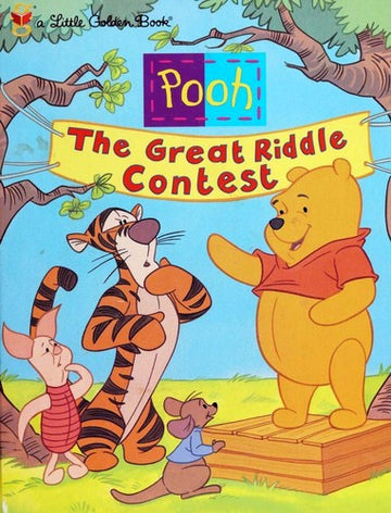Pooh, The Great Riddle Contest (A Little Golden Book)