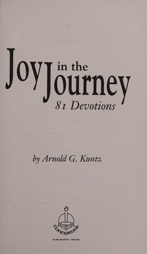 Joy In The Journey: 81 Devotions