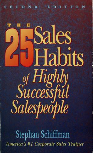 The 25 Sales Habits Of Highly Successful Salespeople