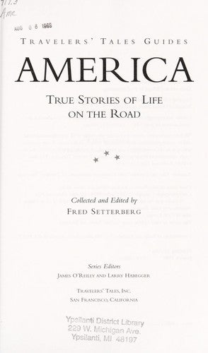 Travelers' Tales America: True Stories Of Life On The Road (Travelers' Tales Guides)