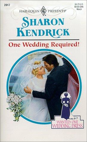 One Wedding Required!