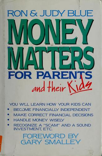 Money Matters For Parents And Their Kids
