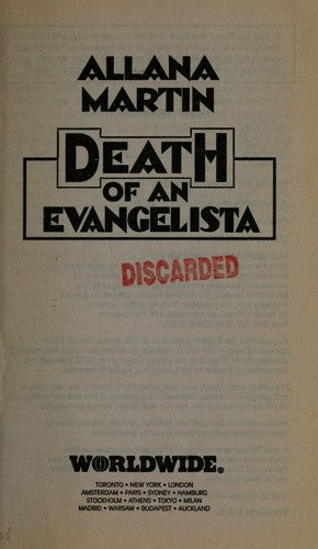 Death Of An Evangelista (Worldwide Library Mysteries)