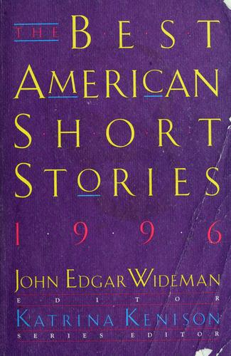 The Best American Short Stories 1996 (Best American Short Stories)