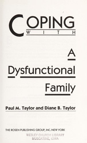 Coping With A Dysfunctional Family