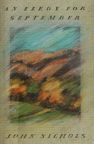 An Elegy for September