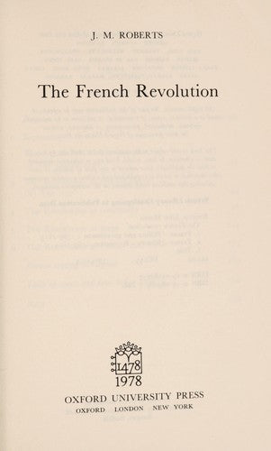 The French Revolution (Opus Books)