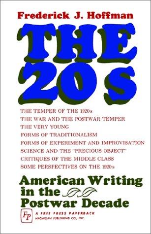 The 20s: American Writing In The Postwar Decade