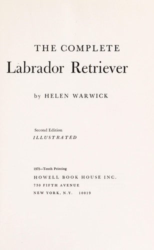 The Complete Labrador Retriever