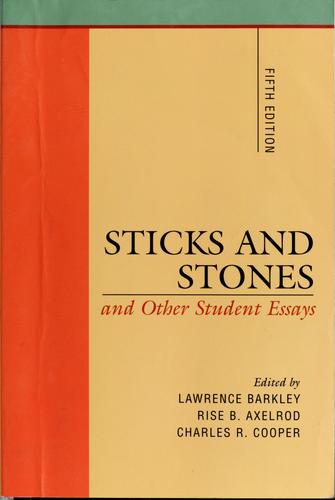 Sticks And Stones