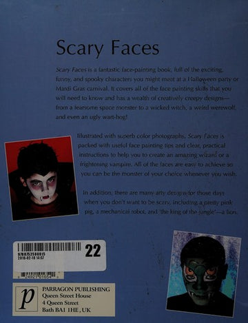 Scary Faces and Other Arty Face Paintings