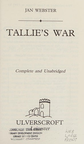 Tallie's War