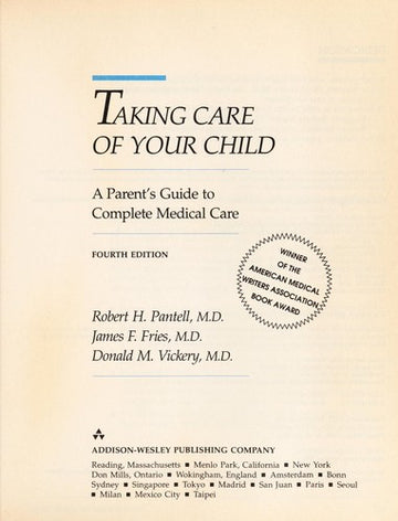 Taking Care of Your Child