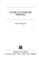 Guide To Concise Writing