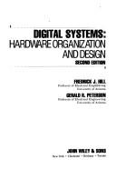 Digital Systems: hardware organization and design