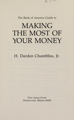The Bank Of America Guide To Making The Most Of Your Money