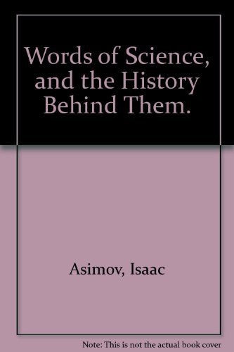 Words Of Science And The History Behind Them